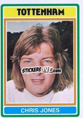 Sticker Chris Jones - Footballers 1976-1977
 - Topps