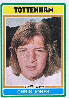 Sticker Chris Jones - Footballers 1976-1977
 n. 207 - Topps