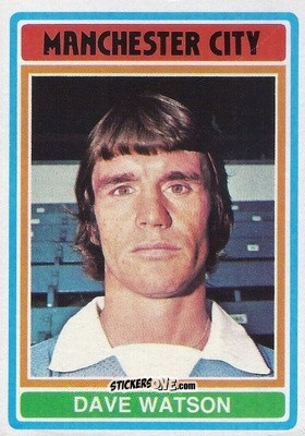 Sticker Dave Watson - Footballers 1976-1977
 n. 210 - Topps