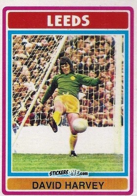 Sticker David Harvey - Footballers 1976-1977
 - Topps