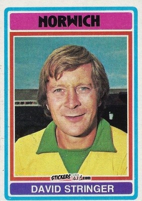 Figurina David Stringer - Footballers 1976-1977
 n. 224 - Topps