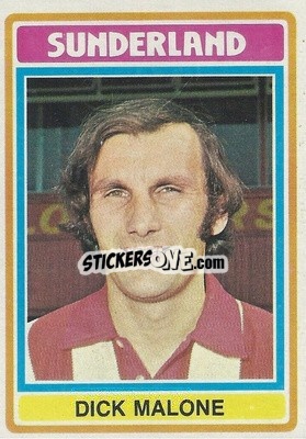 Figurina Dick Malone - Footballers 1976-1977
 - Topps