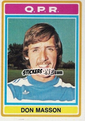 Sticker Don Masson - Footballers 1976-1977
 - Topps