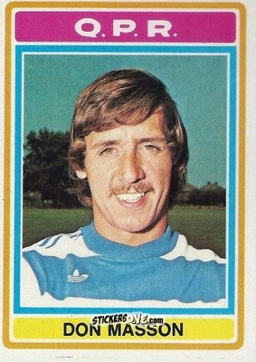 Sticker Don Masson - Footballers 1976-1977
 n. 65 - Topps