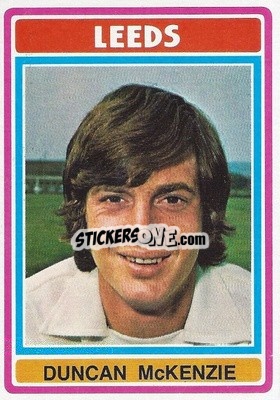 Sticker Duncan McKenzie - Footballers 1976-1977
 - Topps