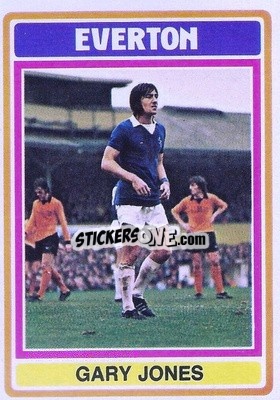 Sticker Gary Jones - Footballers 1976-1977
 n. 195 - Topps