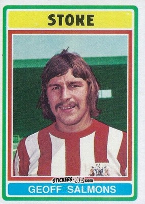 Sticker Geoff Salmons - Footballers 1976-1977
 n. 325 - Topps