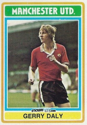 Cromo Gerry Daly - Footballers 1976-1977
 n. 177 - Topps