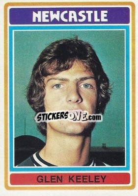 Cromo Glenn Keeley - Footballers 1976-1977
 - Topps