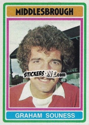 Sticker Graeme Souness - Footballers 1976-1977
 - Topps