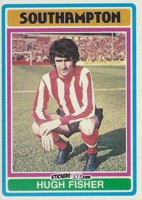 Sticker Hugh Fisher - Footballers 1976-1977
 n. 204 - Topps