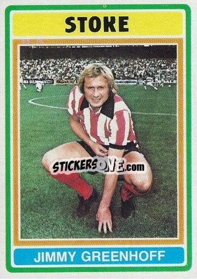 Sticker Jimmy Greenhoff - Footballers 1976-1977
 - Topps