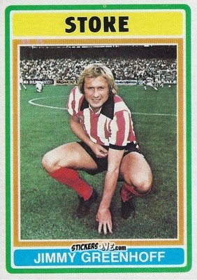 Cromo Jimmy Greenhoff - Footballers 1976-1977
 - Topps