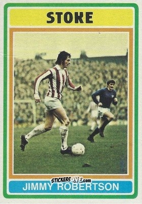 Sticker Jimmy Robertson - Footballers 1976-1977
 - Topps