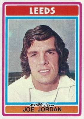 Sticker Joe Jordan - Footballers 1976-1977
 n. 275 - Topps
