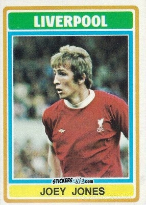 Sticker Joey Jones - Footballers 1976-1977
 - Topps