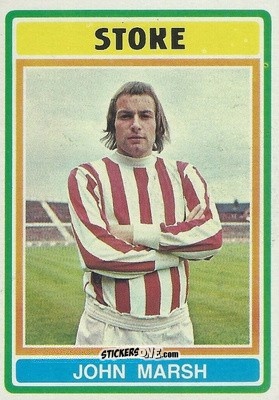 Sticker John Marsh - Footballers 1976-1977
 n. 286 - Topps