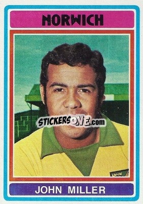 Sticker John Miller - Footballers 1976-1977
 - Topps