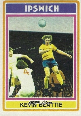 Sticker Kevin Beattie - Footballers 1976-1977
 n. 40 - Topps