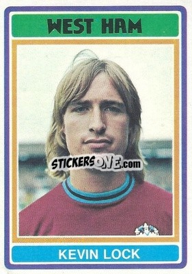 Sticker Kevin Lock - Footballers 1976-1977
 - Topps