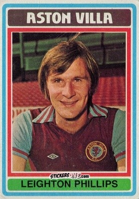 Sticker Leighton Phillips - Footballers 1976-1977
 n. 15 - Topps