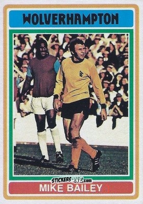 Sticker Mike Bailey - Footballers 1976-1977
 n. 33 - Topps