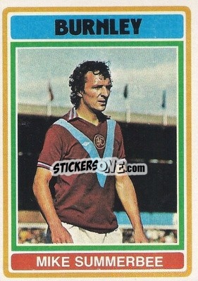 Sticker Mike Summerbee - Footballers 1976-1977
 - Topps