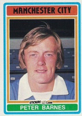 Cromo Peter Barnes - Footballers 1976-1977
 n. 281 - Topps