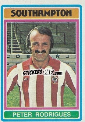 Sticker Peter Rodrigues - Footballers 1976-1977
 - Topps