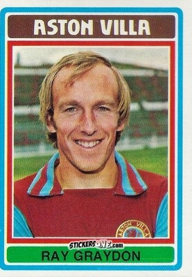 Cromo Ray Graydon - Footballers 1976-1977
 n. 41 - Topps