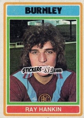 Sticker Ray Hankin - Footballers 1976-1977
 - Topps