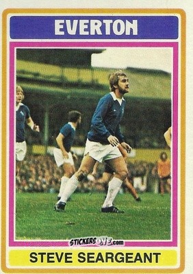 Sticker Steve Seargeant - Footballers 1976-1977
 n. 54 - Topps