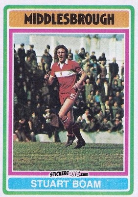 Sticker Stuart Boam - Footballers 1976-1977
 n. 151 - Topps