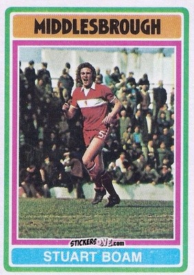 Cromo Stuart Boam - Footballers 1976-1977
 - Topps