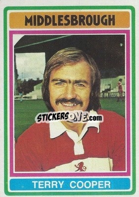 Cromo Terry Cooper - Footballers 1976-1977
 - Topps