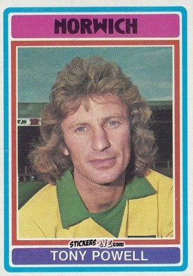 Figurina Tony Powell - Footballers 1976-1977
 n. 161 - Topps