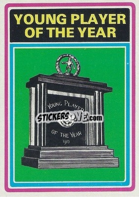 Sticker Young Player of the Year - Footballers 1976-1977
 - Topps