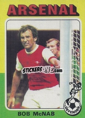 Cromo Bob McNab - Footballers 1975-1976
 - Topps