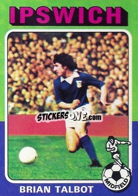 Sticker Brian Talbot - Footballers 1975-1976
 - Topps