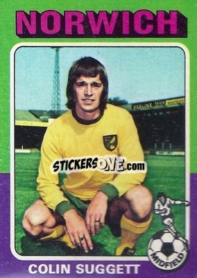 Cromo Colin Suggett - Footballers 1975-1976
 - Topps