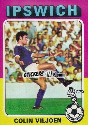 Sticker Colin Viljoen - Footballers 1975-1976
 n. 25 - Topps