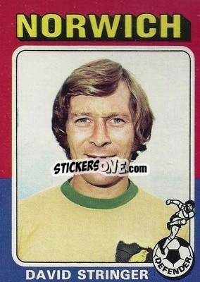 Figurina David Stringer - Footballers 1975-1976
 - Topps