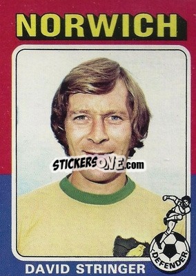 Figurina David Stringer - Footballers 1975-1976
 n. 185 - Topps