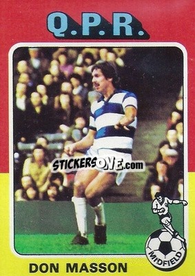Sticker Don Masson - Footballers 1975-1976
 - Topps