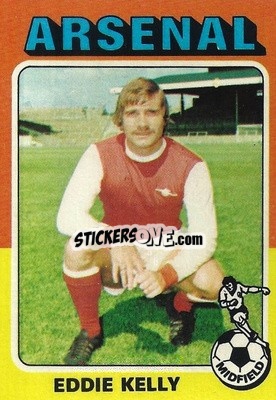 Cromo Eddie Kelly - Footballers 1975-1976
 n. 63 - Topps