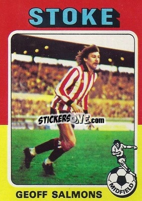 Sticker Geoff Salmons - Footballers 1975-1976
 - Topps