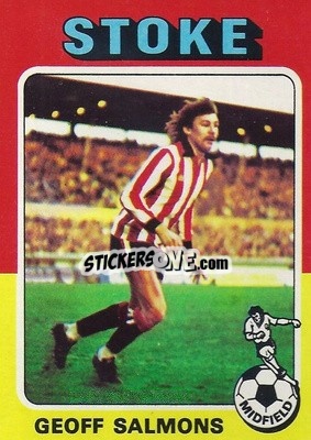 Sticker Geoff Salmons - Footballers 1975-1976
 n. 144 - Topps