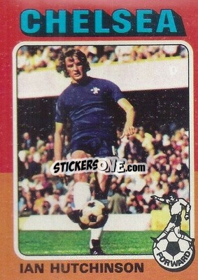 Cromo Ian Hutchinson - Footballers 1975-1976
 n. 123 - Topps