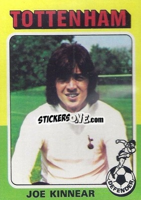 Cromo Joe Kinnear - Footballers 1975-1976
 - Topps