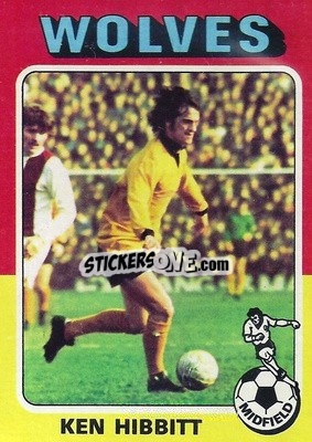 Sticker Ken Hibbitt - Footballers 1975-1976
 n. 175 - Topps
